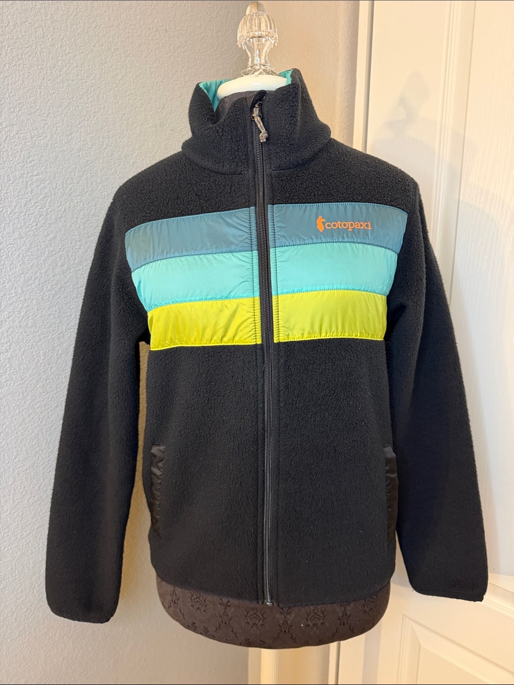cotopaxi Teca Fleece Full-Zip Jacket - Women's Black Fleece Jacket Size Small